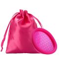 Menstrual Cup Soft Silicone Extra-Thin Sterilizing Reusable Menstrual Disk Tampon Pad Alternative Woman Care Tools. 