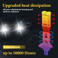 2PCS LED Fog Light H1 LED H3 LED 4014 Chips 45SMD Lamps Bulb Lens 12V Car Bulb Lamps Super Bright Driving DRL Auto Lamp.