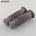 Universal 7/8" 22mm 24mm Retro Motorcycle Hand Grips Non-slip Rubber Handlebar Grips for Moto Scooter Motocross Motorbike Grips. 