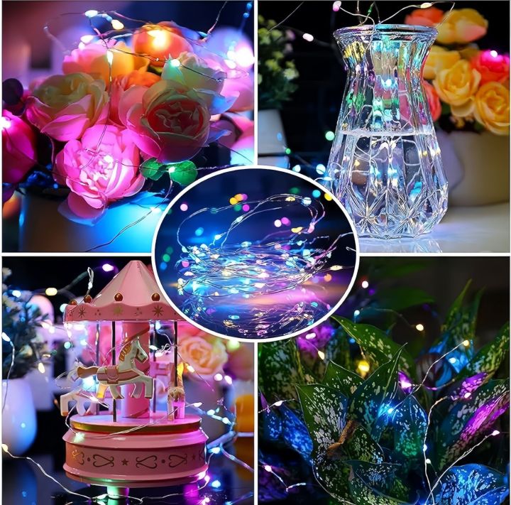 Fairy Lights LED String Light AA Cells Battery Operated For Room