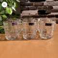 6pcs Transparent Clear Glass Coffee & Tea Cups Set - 240ml (Box Pack) - Heat Resistant Elegant Mugs. 