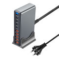 New 695W GaN USB-C PD Charger 10-Port 5C5A Fast Charge for Mobile & Tablets Portable Design Mobile phone chager.