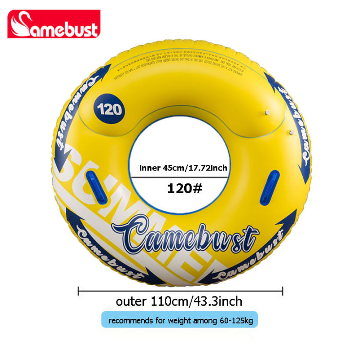 Camebust%20Double%20Valves%20Swim%20Ring%20Inflatable%20Float%20Tube%20Water%20Play%20Toys%20%20for%20adult%20kids%20Blue%20and%20Yellow%20Color%2043in%20-%20Image%205