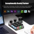 Programming Macro Custom 9 Key 3 Knob Keyboard RGB Copy Paste Mini Button Photoshop Gaming Keypad Mechanical Hotswap Macropad. 