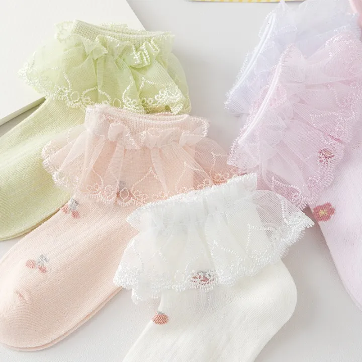 5Pairs%20Children%20Cotton%20Mesh%20Sock%20Princess%20Lace%20Ruffle%20Mesh%20Breathable%20Socks%20Summer%20Thin%20Girl%20Quality%20Socks%20for%20Baby%20Teenage%20Sock%20-%20Image%204