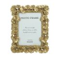 Photo frame | Floral edge photo frame | Polyresin Photo Frame | golden photo frame |  American Style Rose Photo Frame Rose Gold Modeling Creativity Light Luxury Setting  Photo Frame Picture Frames. 