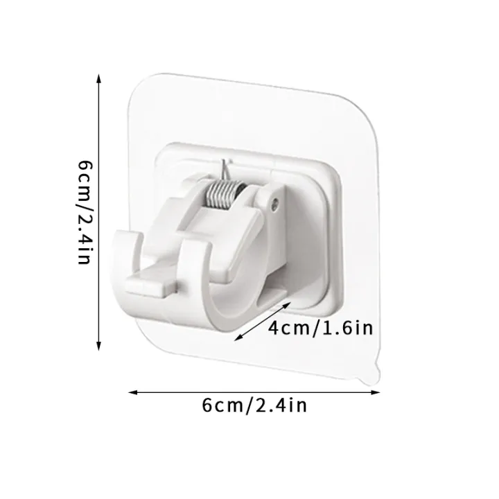 1%20pair%20Adjustable%20Curtain%20Rod%20Clip%20Self%20Adhesive%20Clamp%20Hook%20Curtain%20Rod%20Holder%20Wall%20Bracket%20Holder%20Nail-Free%20Wall%20Hanging%20Clip%20-%20Image%203