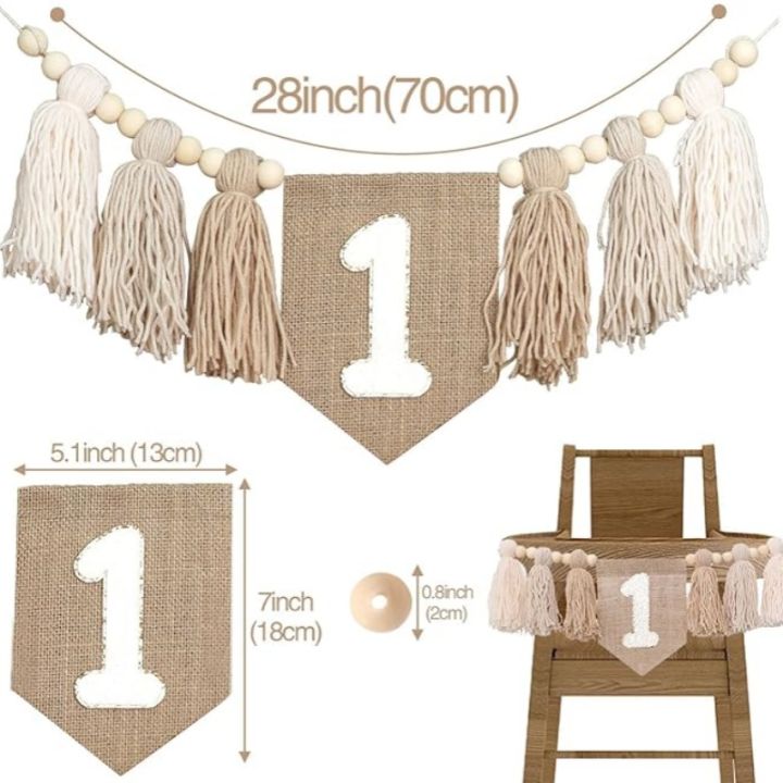 1st%20Birthday%20High%20Chair%20Banner%20Boho%20Wall%20Decor%20Party%20Decoration%20for%20Girl%20Baby%20Shower%20First%20Birthday%20Gift%20-%20Image%206