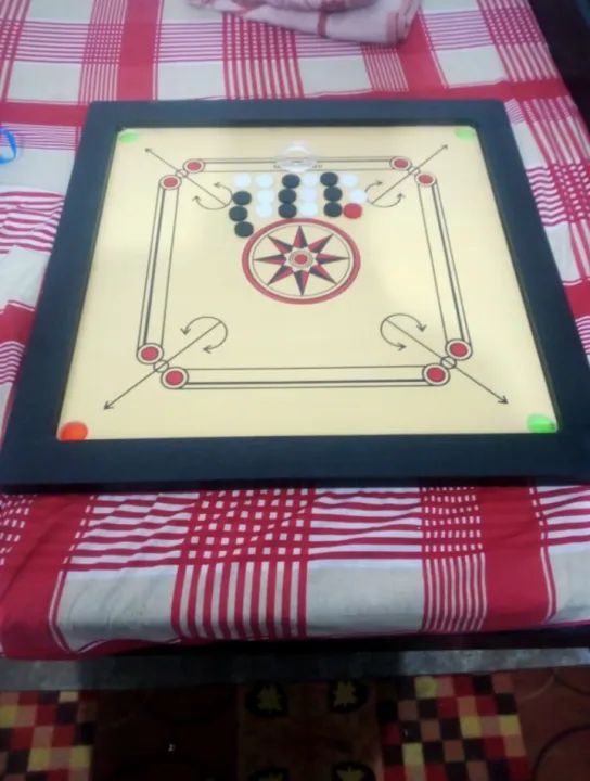 36%20inch%20Wooden%20Carrom%20Board%20Game%20With%20Striker%20and%20Coins%20Set%2036%20Inches%20Large%20-%20Image%205