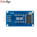 TM1637 4 Bits Digital LED Display Module For arduino 7 Segment 0.36Inch Clock RED Anode Tube Four Serial Driver Board Pack. 