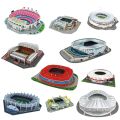 3D Stadium Puzzle Bernabeu Camp Nou Anfield Stadium  League Football Stadium Model, Famous Buildings Children's 3d Puzzle Toys. 
