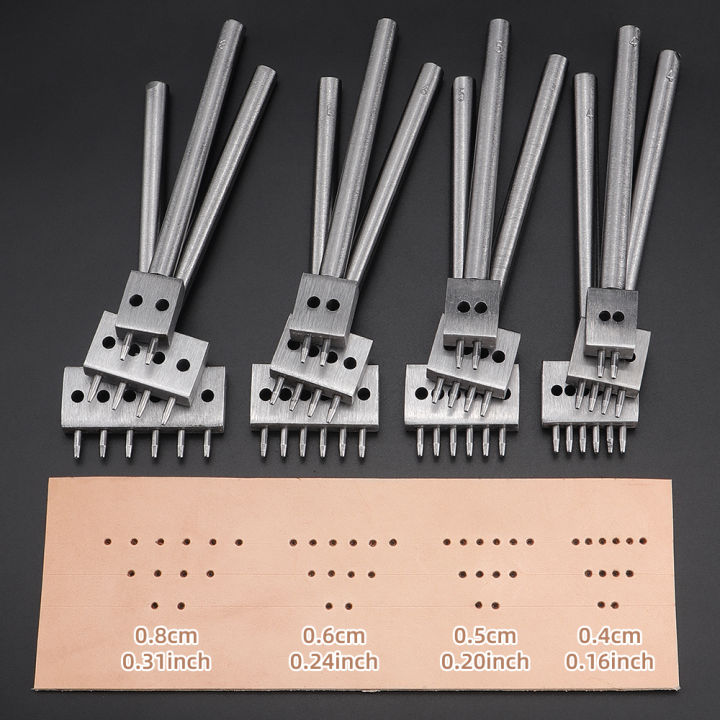 3pcs/SET%20Professional%20DIY%20Leather%20Punching%20Die,%20Manual%20Hole%20Punch%20for%20Leather%20Handcrafting,%20Multi-Round%20Punching%20Die%20Tool%20Set%20-%20Image%202