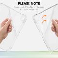 3+Y-fold Flip Clear Cover For iPad 10th 11th Gen 2025 7/8/9 10.2'' Start Case For Air 4 5 6 7 11 For Air 2 9.7 Pro 11 Mini 6 7.