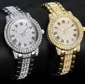 Luxury Women Watch with Diamond Elegant Quartz Steel Bracelet Watches Ladies Zircon Crystal Fashion Wristwatches Clock Gifts.