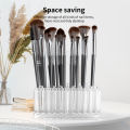 26 Holes Acrylic Nail Brushes Storage Holder Makeup Brushes Organizer Nail Tools Stand Storage Showing Shelf Pens Display Case. 