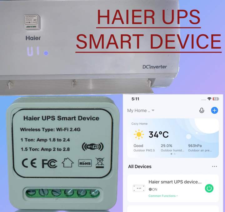 UPS Device for Hair DC Inverter AC smart UPS Module