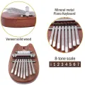 8 Key Mini Wooden Kalimba High Quality Exquisite Finger Thumb Piano Marimba Musical Good Accessory Pendant Gift. 