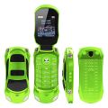 MTR Car Design Keypad Flip Phone with Dual Sim | 0.08mp Camera Mp3 Player and Flashlight . 