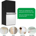 Waterproof Upright Freezer Lid with Zipper Dustproof Sunproof Refrigerator Cover Compatible with Most Models. 