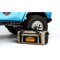 Simulated Mini Luggage Scale Sports Travel Bag Miniature Decoration for 1/10 RC Crawler Accessories. 