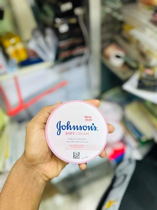 Johnson's%20soft%20cream%20face%20&body%20all%20skin%20types%20200ml%20-%20Image%202
