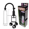18+ Hand Pumped Penis Extender Pump for Mens with Rubber Ring - Mens extender vacuum pum. 
