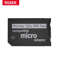 Mini Memory Stick Pro Duo Card Reader New Micro SD TF to MS Card Adapter Support Access 2GB Memory SD Card and 16GB TF Card. 