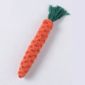 Hot rope knot grinding teeth resistant hand-woven animal cotton rope small and medium-sized dog pet dog toys.