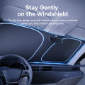 Baseus DT1 Car Sunshade Windshield Cover Folding Car Front Window UV Sun Protection for Summer Sun Shade Curtain Protector. 