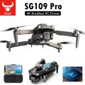 SG109 Pro Mini Drone 4k Profesional HD Camera Obstacle Avoidance Photography Foldable Quadcopter Brushless Motor. 