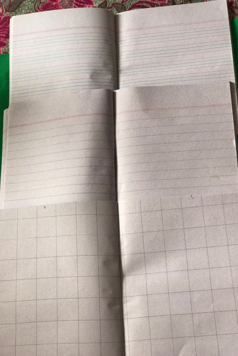 Big lines copies-broad line copies for childrens-3 copies-urdu, English ...