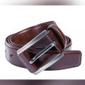 Artificial Leather Formal Belt for Men | Brown. 