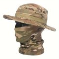 Boonie Cap Balaclava Hat Suit Foldable Soft Hat Outdoor Hunting Fishing Wide Brimmed Hat Sunscreen Caps.