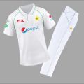 Pakistan Test Team Kit , Trouser Shirt Excellent Quality. 