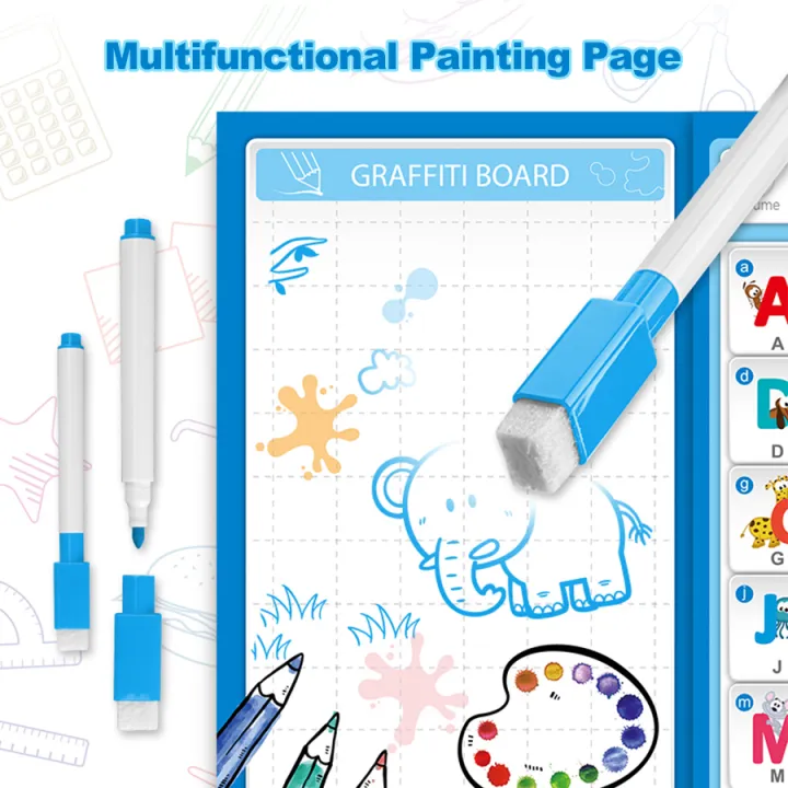 NEW%20Kids'%20English%20Learning%20Intelligence%20Touch%20Book,%20Early%20Education%20Knowledge%20with%20Sound%20Function,%20Reusable%20Pen,%20Birthdays%20%20-%20Image%203