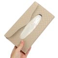 Car Visor Tissue Holder - Sun Visor Napkin Holder Backseat Tissue Case, Premium Leather Tissue Box Car Tissue Holder for Car Sun Visor & Seat  (Beige). 