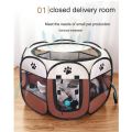 Portable Foldable Outdoor DogTent dog House Portable Folding Travel Pet Tent Cat/Dog Cage Easy Operation Large Cat/Dog Fences. 