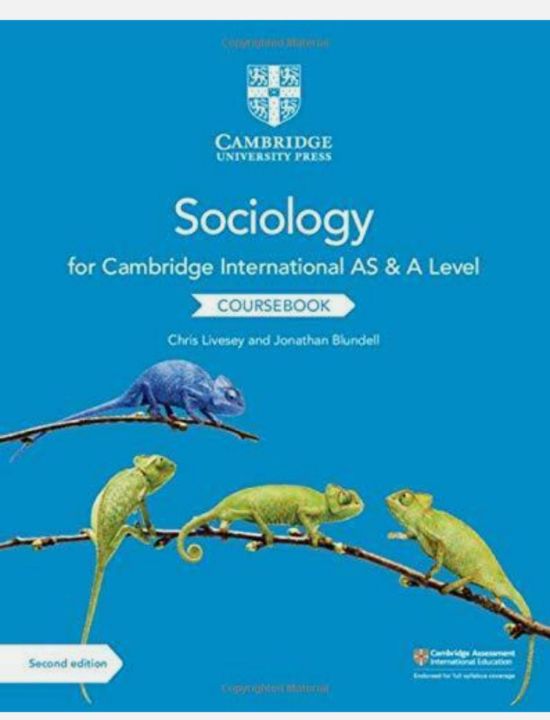 Cambridge International As and a Level Sociology Coursebook by Jonathan Blundell and Chris Livesey  Revised edition