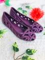 Plastic Casual Rubber Shoes For Homes Ladies Plastic New Design Shoes pure plastic. 