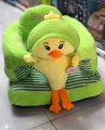 Baby Sofa Cute Animal Design Round Baby Chair Fluffy Plush Cushion Baby Sofa Seat Rocking Chair Stability Mini Sofa Learning Training Sitting Practice Carrier Seater Toddler Nest Puff Cartoon Chair Cushion Meal Seat Baby Baby Gift 0 - 3 Year. 