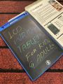 Multi color LCD 8.5 inch Writing Drawing Tablet Tab Scruble board educational toys. 