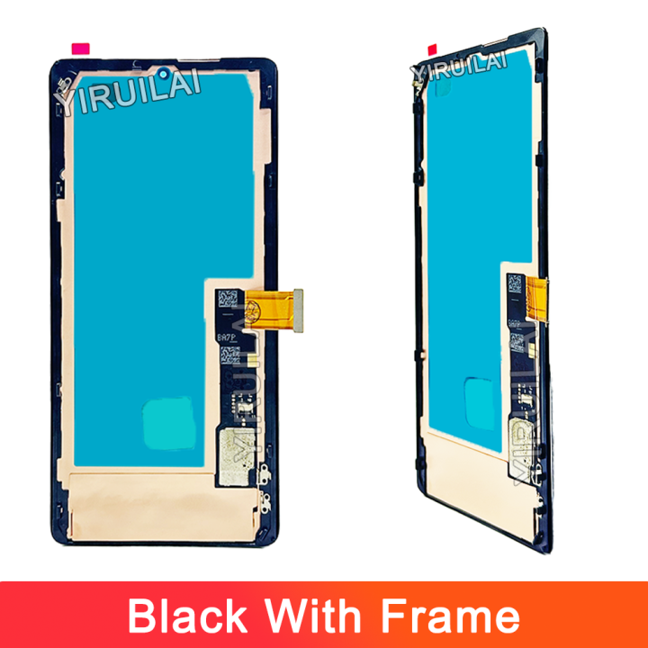 Super AMOLED For Google Pixel 7 Pro GP4BC GE2AE LCD Display Touch Screen Digitizer With Frame For Google 7Pro Screen Replacement