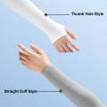 Oversized Arm Sleeves Men Cycling Cooling Driving Sun Protection Stretchy Breathable Outdoor Fishing Extra Large Golf Arm Covers.