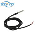 1PCS DS18B20 Waterproof Thread Temperature Probe Temperature Sensor Stainless Steel Package 1/2/3/5/10Meter For Arduino. 