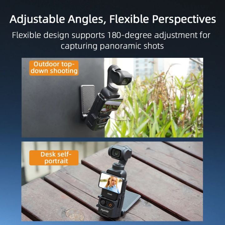 Flymile%20Pocket%204%20Magnetic%20Mount%20Holder%20Multifunctional%20Tabletop%20Base%20Bracket%20Adjustable%20for%20%20Pocket%203%20Accessories%20-%20Image%204