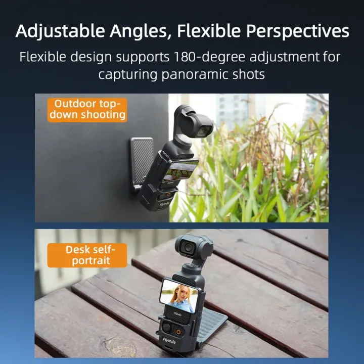 Flymile%20Pocket%204%20Magnetic%20Mount%20Holder%20Multifunctional%20Tabletop%20Base%20Bracket%20Adjustable%20for%20%20Pocket%203%20Accessories%20-%20Image%204