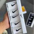 Nike Socks 5 Pairs Sports Cotton Casual Mid Crew.