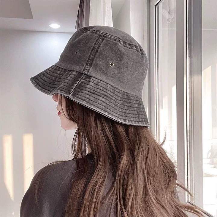 Outdoor Letter Print Summer Bucket Hats For Men