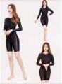 BIRAT BAZAR-Women One Pieces Long Sleeve Swimsuit Padded Bathing Suit Swim Wear For Swimming. 