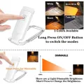 LED USB Rechargeable Book Light Reading Light Eye Protection Night Light Portable Clip Desk Light Bookmark Read Light Night Lamp. 